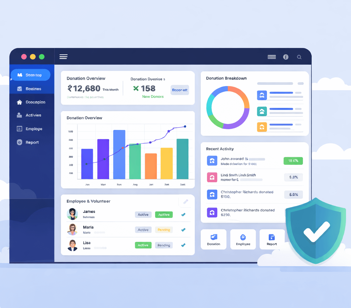 Donation Management portal