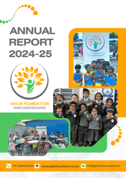 Aalok Foundation Annual Report 2025